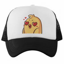  Love chicken Emoji - Trucker Hálós Baseball Sapka női sapka