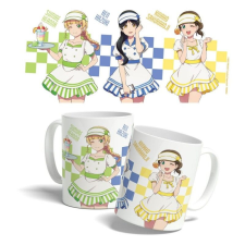  Love Live! Szupersztár!! Bögre American Diner Sumire, Ren, Kinako 325 ml bögrék, csészék