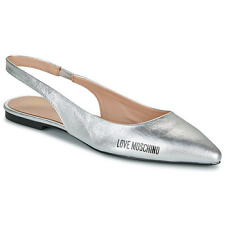 Love moschino Balerina cipők / babák LAME BALLERINA Ezüst 38 női cipő