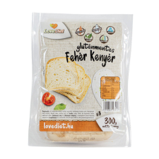  Lovediet gluténmentes fehér kenyér 300 g pékárú