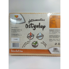 Lovediet gluténmentes ostyalap 180 g csokoládé és édesség