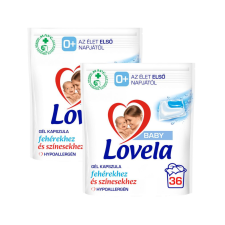 Lovela Baby kapszula csomag: Lovela Baby mosókapszula 2x36 db tisztító- és takarítószer, higiénia