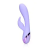 Loveline Smooth Silicone Rabbit Vibrator - Digital Lavender