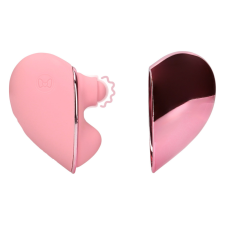 Loveline Tapping Heart - akkus csiklóizgató vibrátor (pink) vibrátorok