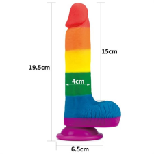 Lovetoy 7.5'' Prider Dildo műpénisz, dildó