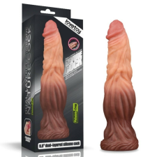 Lovetoy 9.5'' Dual Layered Liquid Silicone Nature Cock Dildó műpénisz, dildó