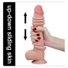 Lovetoy 9'' Sliding Skin Dual Layer Dong 1 műpénisz, dildó