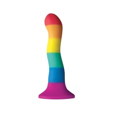 Lovetoy Colours Pride Edition 6 inch Wave Dildo Rainbow műpénisz, dildó
