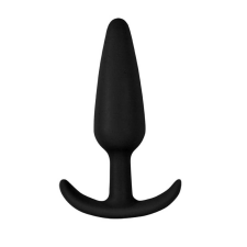 Lovetoy Lure Me Classic Anal Plug L - szilikon, vízálló anál dildó - 12,5 cm (fekete) anál