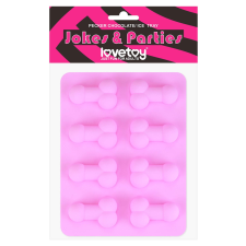 Lovetoy Péniszformájú jégkockakészítő forma (pink)