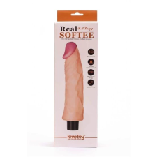 Lovetoy REAL SOFTEE Vibrating Dildo  3 műpénisz, dildó