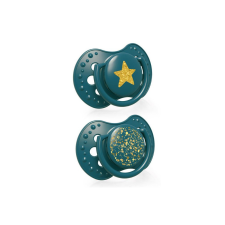 Lovi Dinamikus nyugtató cumi Stardust 3-6hó 2db zöld cumi