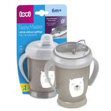 Lovi Sippy Master cseppmentes itatópohár, 250 ml (6 hó+) - Buddy Bear itatópohár