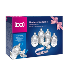Lovi Újszülött cumisüveg szett - Baby shower - Lány cumisüveg