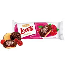  Lovita piskótatallér málnás - 135 g csokoládé és édesség