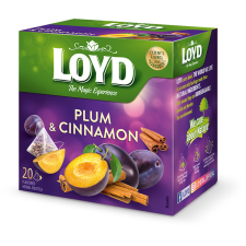 Loyd Loyd piramis tea szilva-fahéj 40g tea
