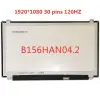  LP156WF6(SP)(M2) 15.6" matt laptop LCD kijelző, LED panel Full FHD (1920 x 1080) slim 30pin, 120Hz