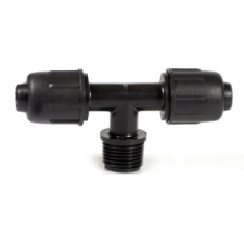  LPE T-idom kúpos 16x 3/4&quot; külső menet x16 öntözéstechnikai alkatrész