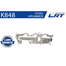 LRT könyök, kipufogó LRT K848 autóalkatrész