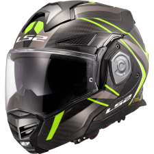 LS2 FF901 Advant X C Future II hátrahajtható állú bukósisak fekete-fluo sárga bukósisak