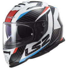 LS2 Helmets LS2 FF800 STORM II RACER piros kék-06 bukósisak