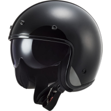 LS2 Helmets LS2 OF601 BOB II SOLID MATT fekete-06 bukósisak