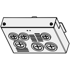 LS ELECTRIC DFR3-G100 Frekvenciaváltó kábel tálca 0040G100-2EONN, 0040G100-4EOFN villanyszerelés