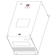 LS ELECTRIC LSLV1320DBU-4HN Frekvenciaváltó fékegység 3x400V 110 - 132kW, 400V / 50%ED villanyszerelés