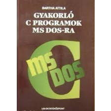 LSI Oktatóközpont Gyakorló C programok MS DOS-ra - Bartha Attila antikvárium - használt könyv