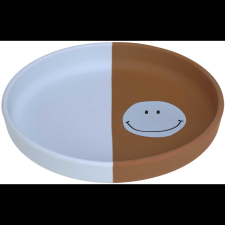 Lässig Plate Happy Rascals Smile sky blue (4066239131881) tányér és evőeszköz