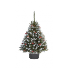  Luc műfenyő magyallal, kerek cserépben 160 cm műfenyő