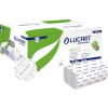  Lucart Eco V2 környezetbarát hajtogatott kéztörlő - fehér 2 rétegű, 190 lapos (Karton - 20 csomag)