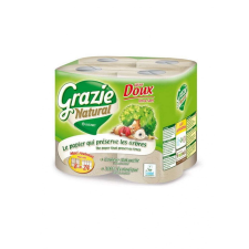 LUCART Grazie Natural 2 rétegű Toalettpapír 8 tekercs higiéniai papíráru