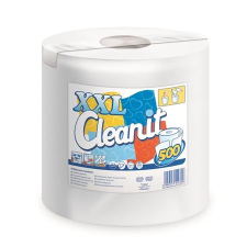 LUCART Kéztörlő, tekercses, 2 rétegű, LUCART "CLEANIT XXL 500", fehér fürdőszoba kiegészítő