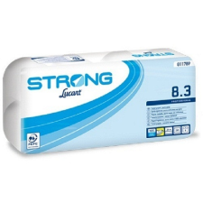 LUCART Strong 8.3 háztartási toalettpapír, 3 rétegű, 250 lapos, 9x8 tek/zsák, 32zsák/raklap higiéniai papíráru