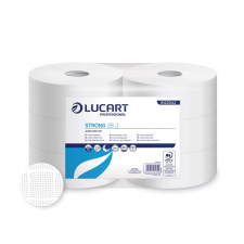LUCART Toalettpapír 2 rétegű közületi átmérő: 26 cm hófehér 6 tekercs/csomag Strong 26 J Lucart _812204J higiéniai papíráru