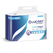 LUCART Toalettpapír 3 rétegű 140 lap/tekercs 100 % cellulóz hófehér 24 tekercs/csomag 3.24 Strong Lucart_811C78 higiéniai papíráru