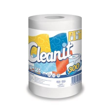 LUCART Törlőkendő, tekercses, univerzális, 2 rétegű, LUCART "CLEANIT 300", fehér higiéniai papíráru