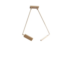 LUCE DESIGN Led-Book-Pl-Oro Luce Design mennyezeti lámpa világítás