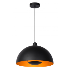 Lucide Siemon fekete függesztett lámpa (LUC-45496/01/30) E27 1 izzós IP20 világítás