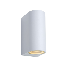Lucide Zora fehér kültéri fali lámpa (LUC-22861/10/31) GU10 2 izzós IP44 kültéri világítás