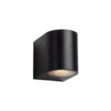 Lucide Zora fekete kültéri fali lámpa (LUC-22861/05/30) GU10 1 izzós IP44 kültéri világítás