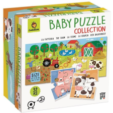 Ludattica Farm, Double-sided puzzle for little ones, 32 pieces (20514) puzzle, kirakós