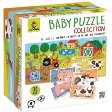 Ludattica Farma, Oboustranné puzzle pro nejmenší, 32 dílků puzzle, kirakós