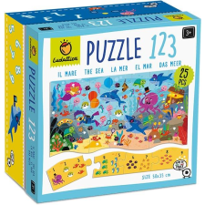 Ludattica Puzzle 123, Learn to Count, Sea, 25 pieces (22570) puzzle, kirakós