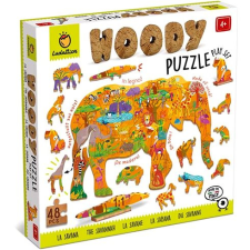 Ludattica Woody Szavanna, fa, 48 darabos puzzle, kirakós