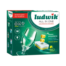 Ludwik All in one mosogatógép tabletta 50db tisztító- és takarítószer, higiénia