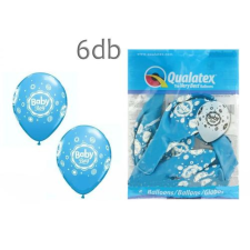  Lufi Baby Boy kék 6db 28cm party kellék