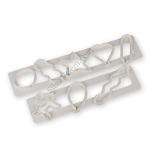  Lufi formájú fondant kiszúró készlet – 6 darabos tortadíszítő szett sütés és főzés