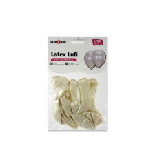  Lufi gyöngyház színű 30 cm, 6 db/csomag party kellék